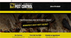 Desktop Screenshot of glpestcontrol.ca
